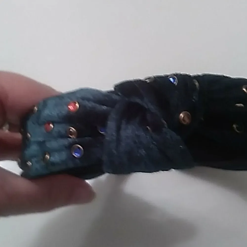Set of Two Jeweled Headbands